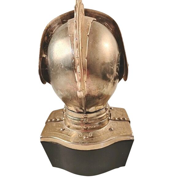 Vintage Heritage 1969 Metal Knight Helmet Japan Transistor Radio Tested Works - Picture 6 of 13